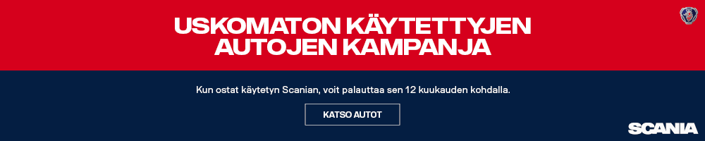 Scania - uskomaton vaihtoautokampanja