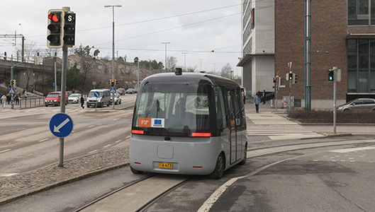 Autonomisia ajoneuvoja tulee pilottiprojektissa Helsingin Pasilan liikenteeseen