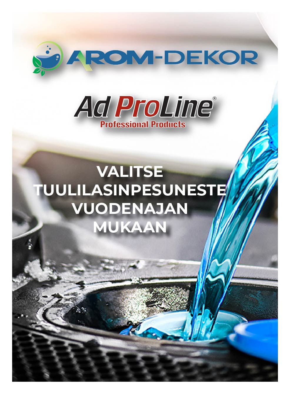 Arom Dekor - Tuulilasinpesunesteet