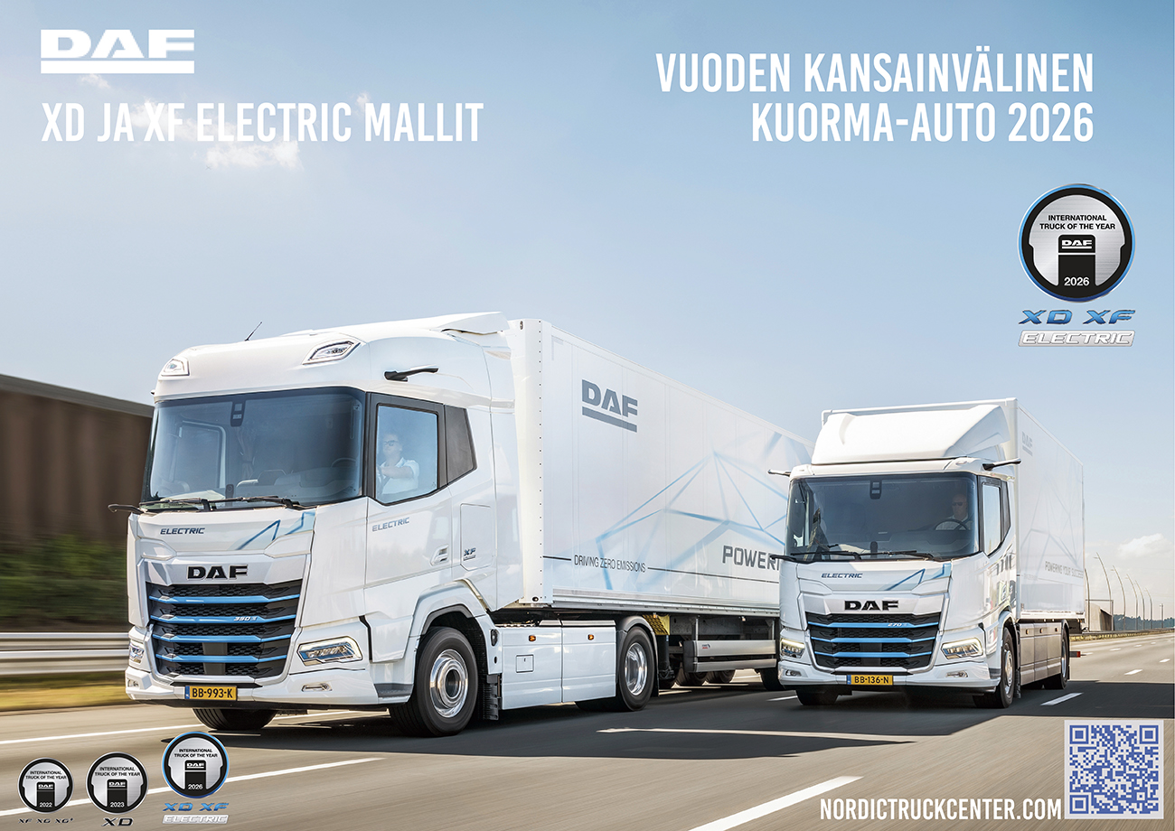 DAF XD ja XF Electric