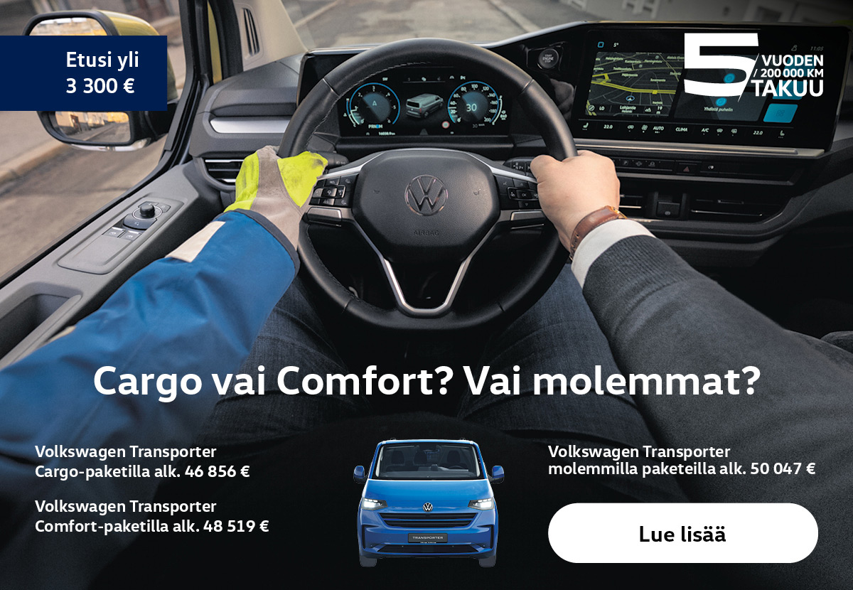 VW Cargo vai Comfort
